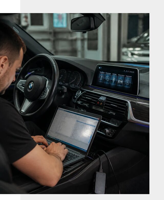 Русификация мультимедиа BMW для авто под ключ в Махачкале