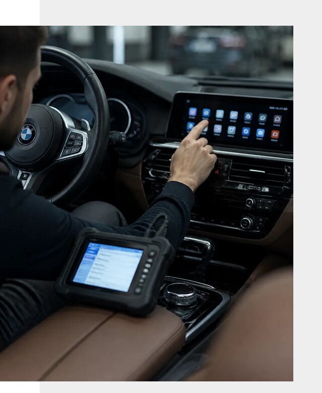 Установка приложений и мультимедиа сервисов BMW в Махачкале