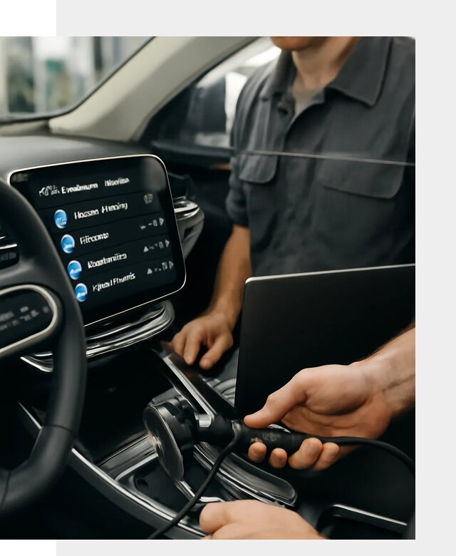 Установка приложений Geely для мультимедиа автомобиля в Махачкале