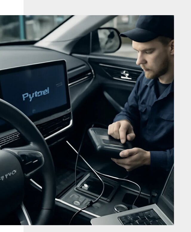 Русификация автомобилей Jetour с адаптацией меню в Махачкале