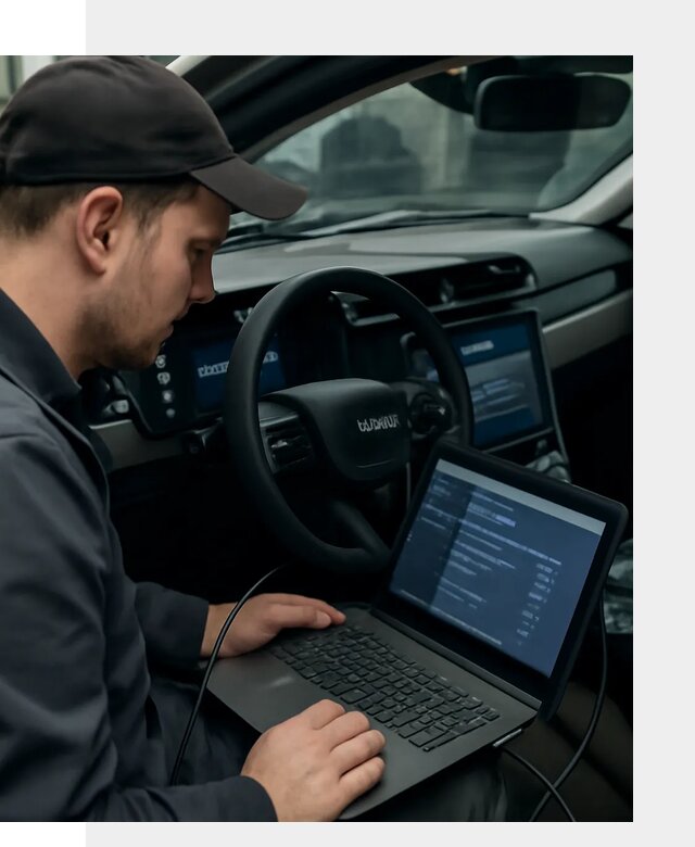 Профессиональная русификация автомобилей Lynk Co в Махачкале