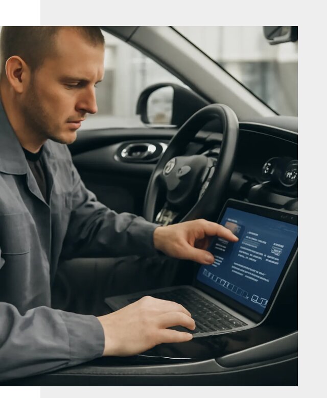 Русификация приборной панели автомобиля Lynk Co в Махачкале