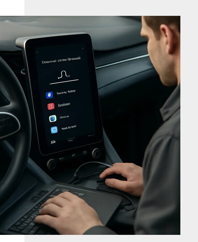 Установка приложений Lynk Co на автомобиль в Махачкале