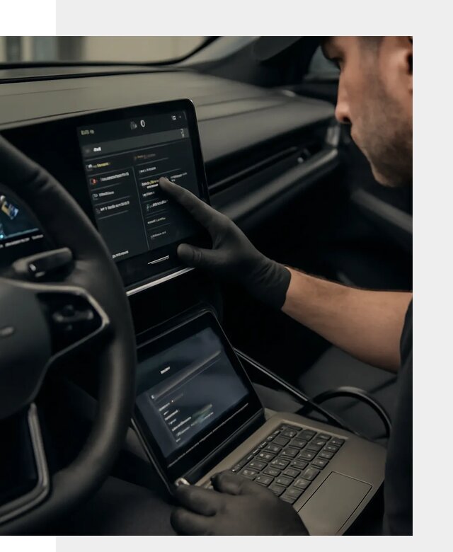 Русификация приборной панели Rising автомобиля в Махачкале