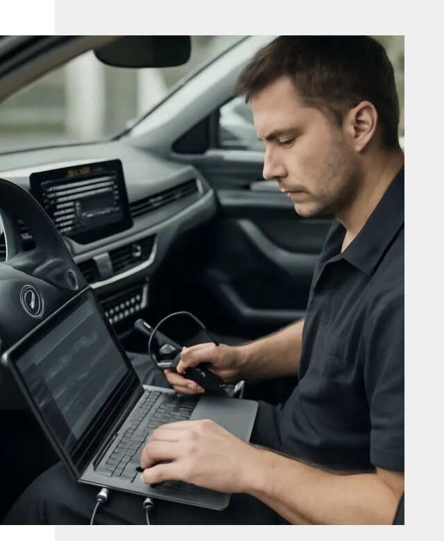 Настройка телематики автомобиля под ключ для авто в Махачкале