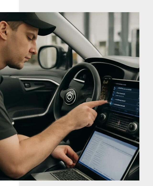 Русификация мультимедиа Toyota для автомобилей в Махачкале